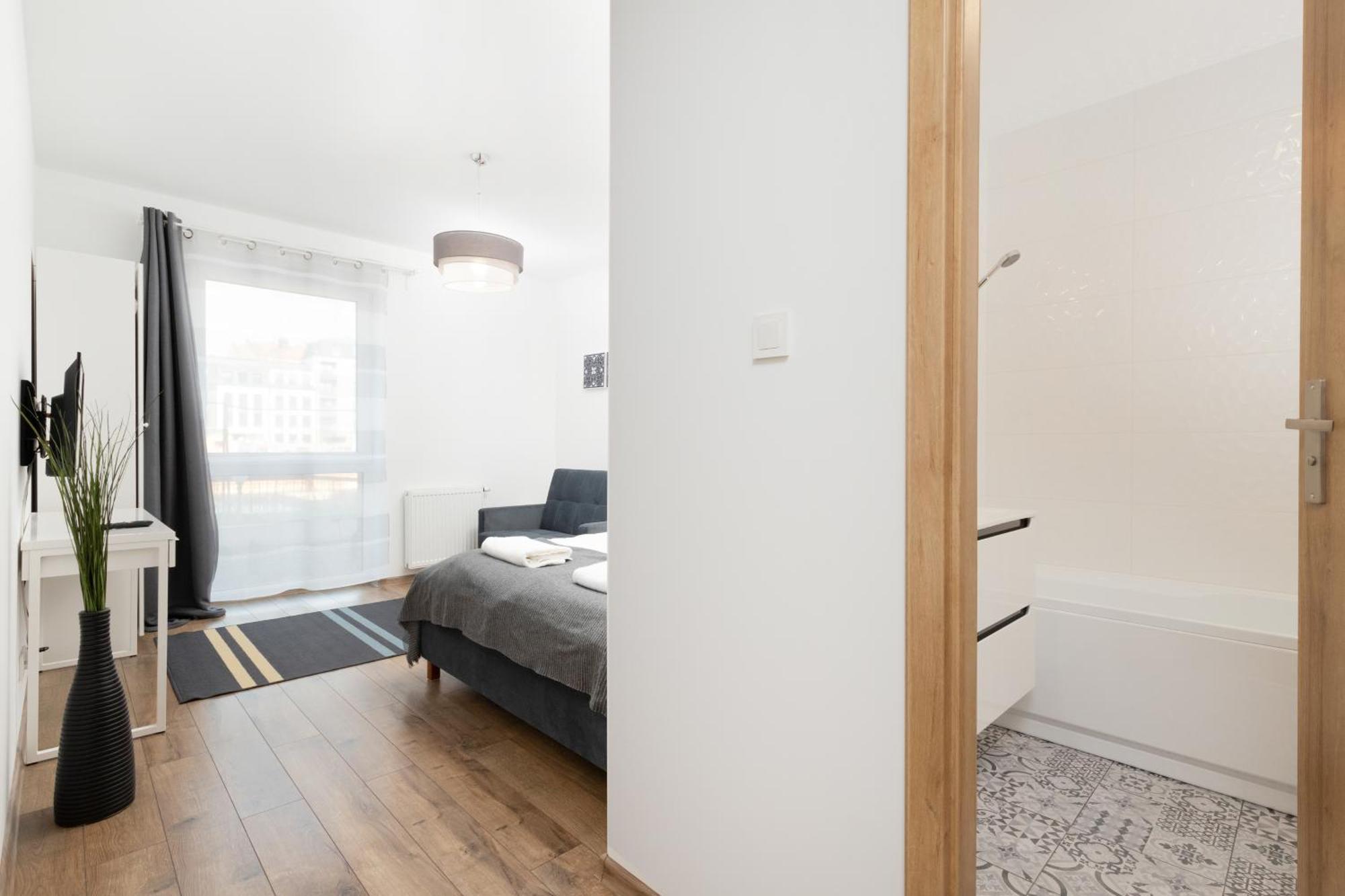 Totu Home Marina Gdansk Modern Apartment Eksteriør bilde